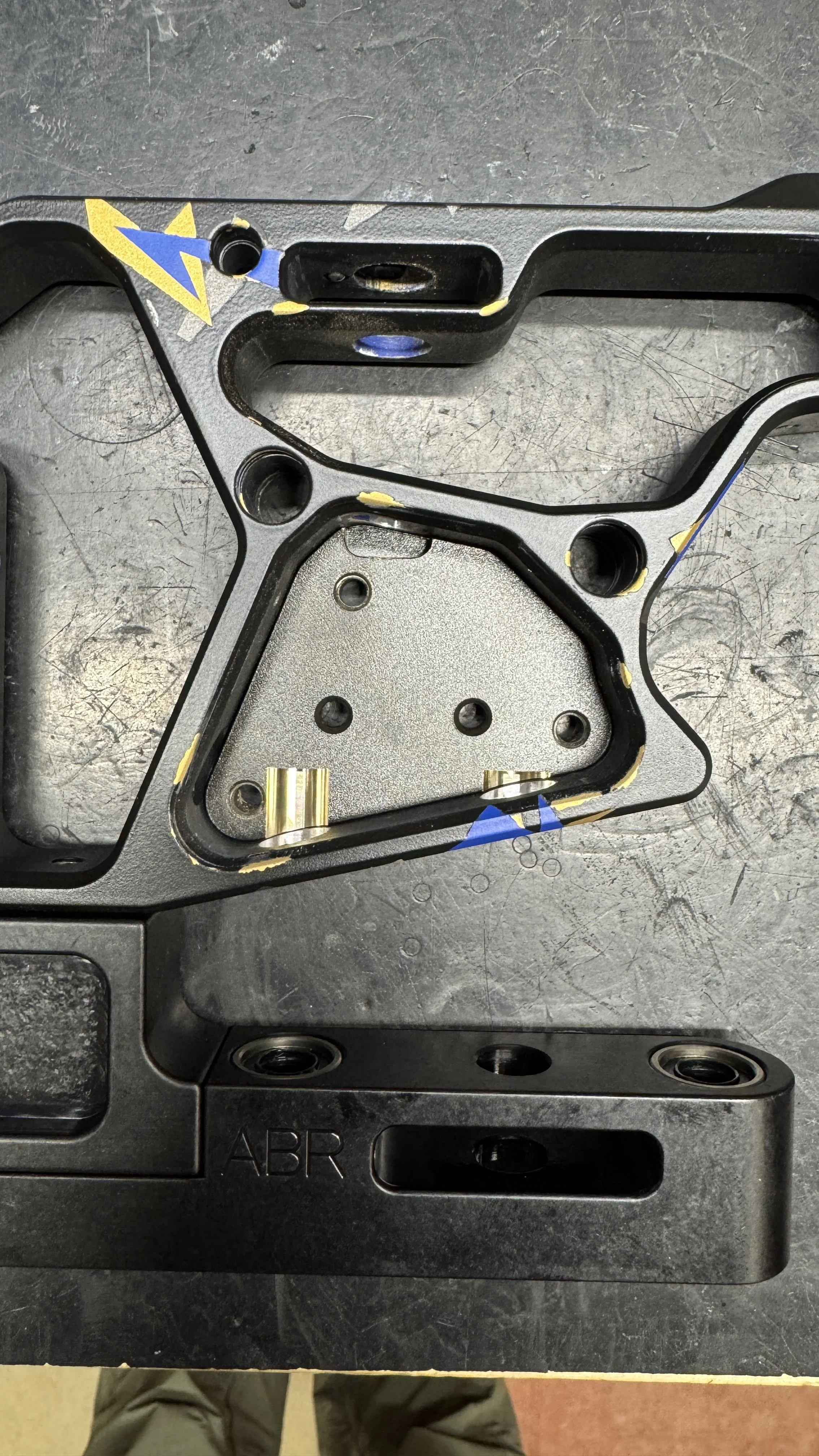 XLR C6 bag rider adjustable bag rider bracket