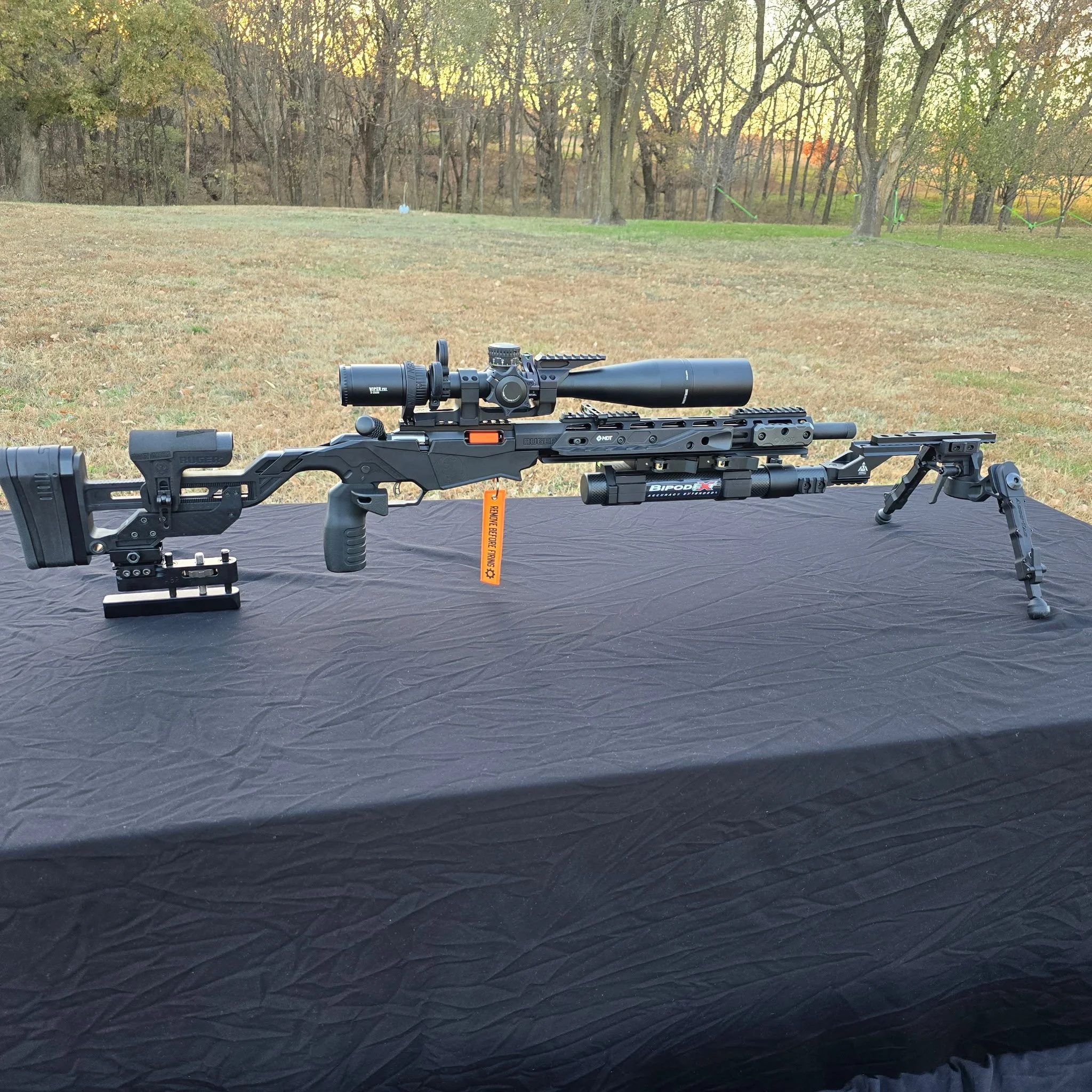 Ruger Precision Rifle Rimfire upgrade anti-flex enhancement RPRR accessory  brace stabilizer