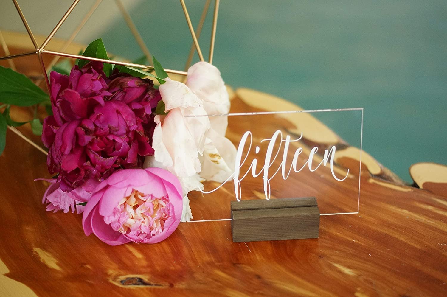 Acrylic Table Numbers (1-21)