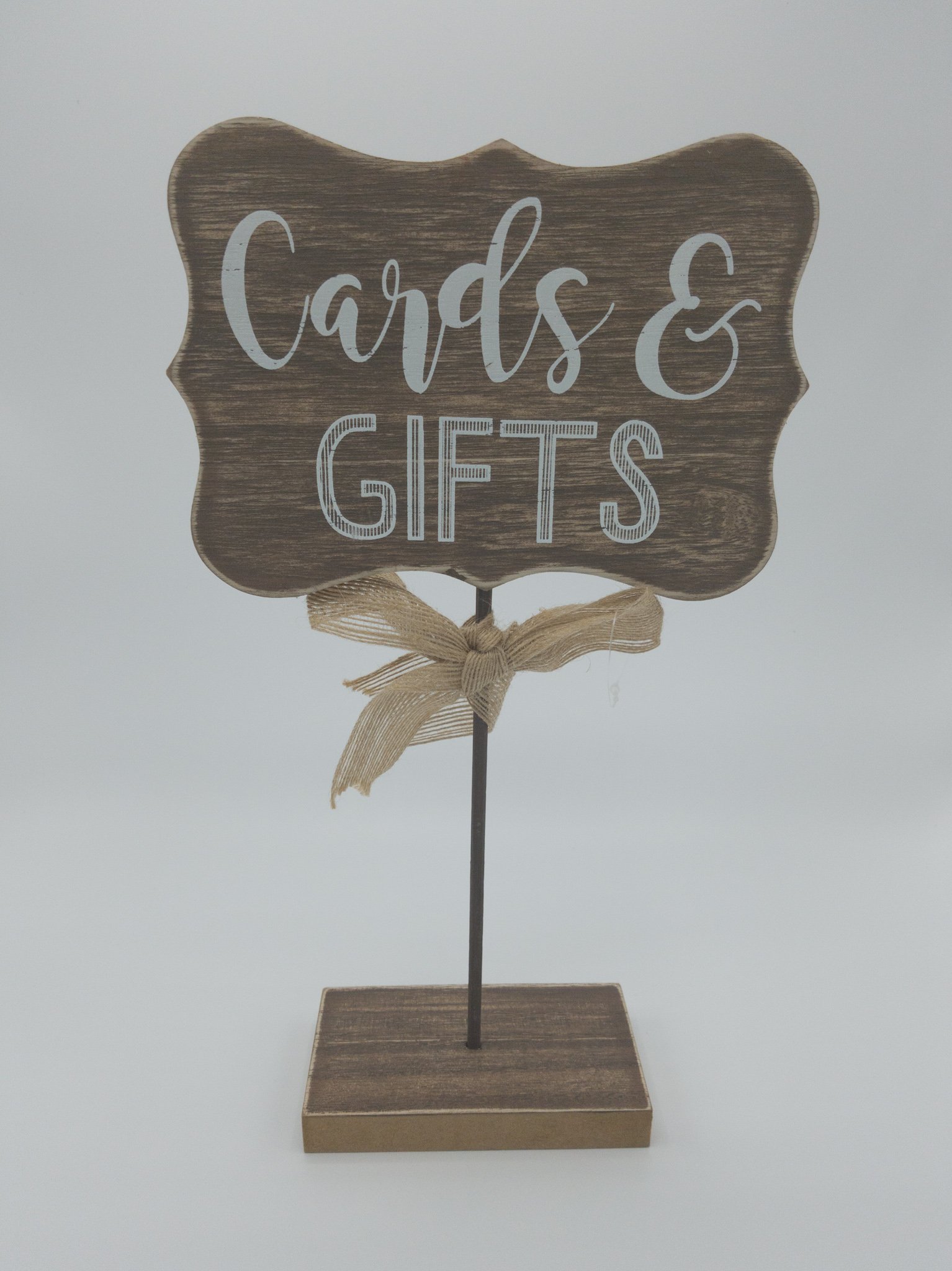 Wooden Cards & Gifts Sign