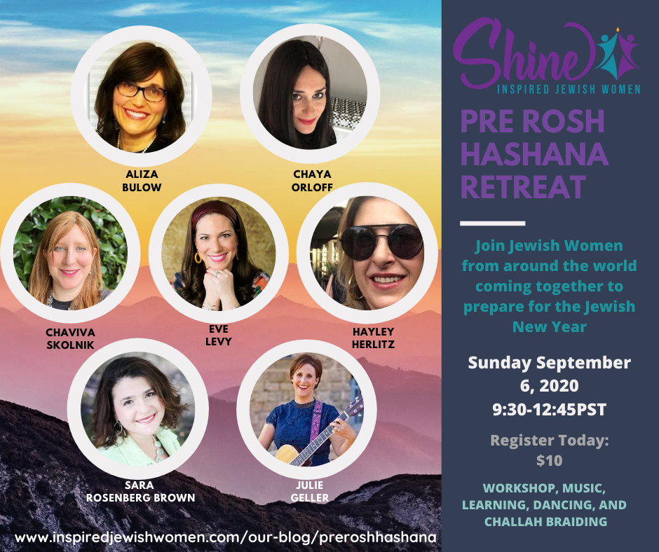 Pre Rosh Hashana Virtual Retreat