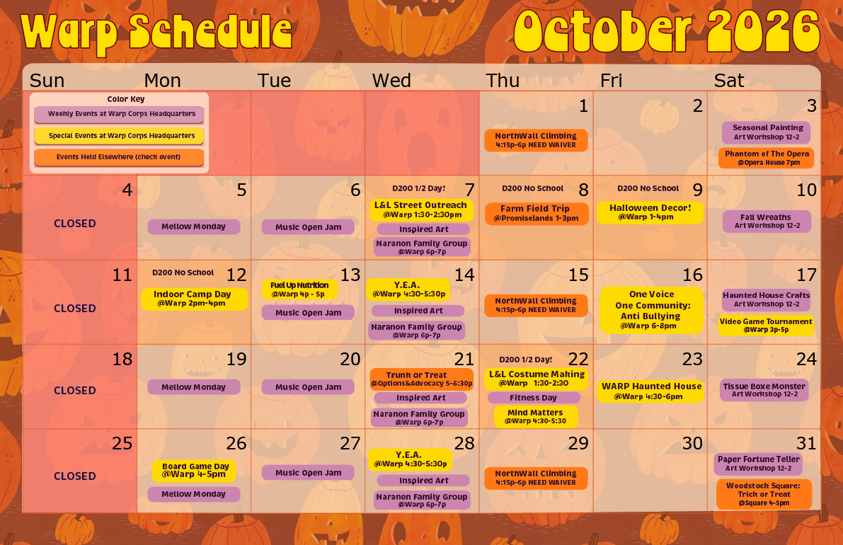 Warp October 2026 Calendar.png