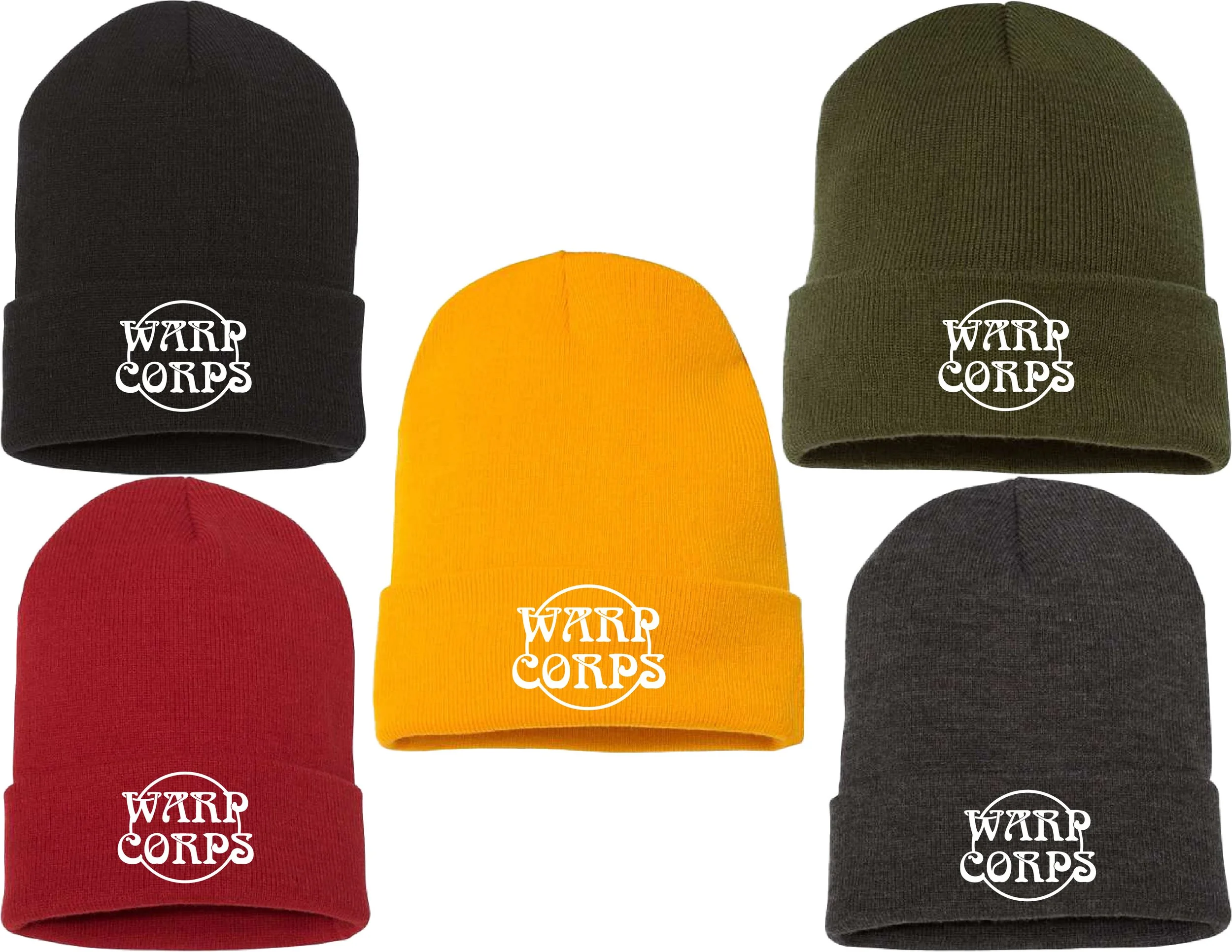 Website - Warp Corps Circle Logo - Beanies.jpg
