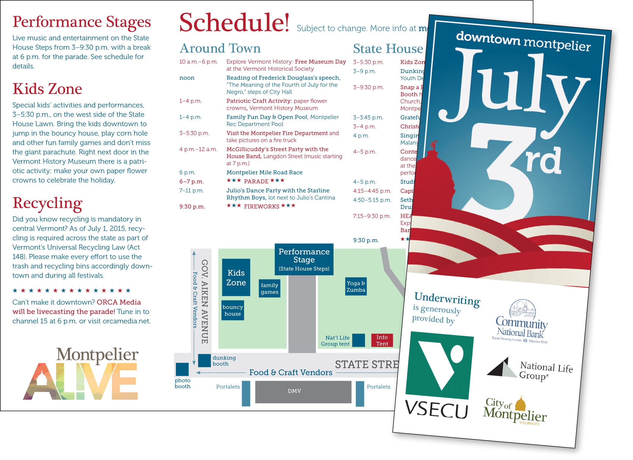 trifold brochure, 8.5x11