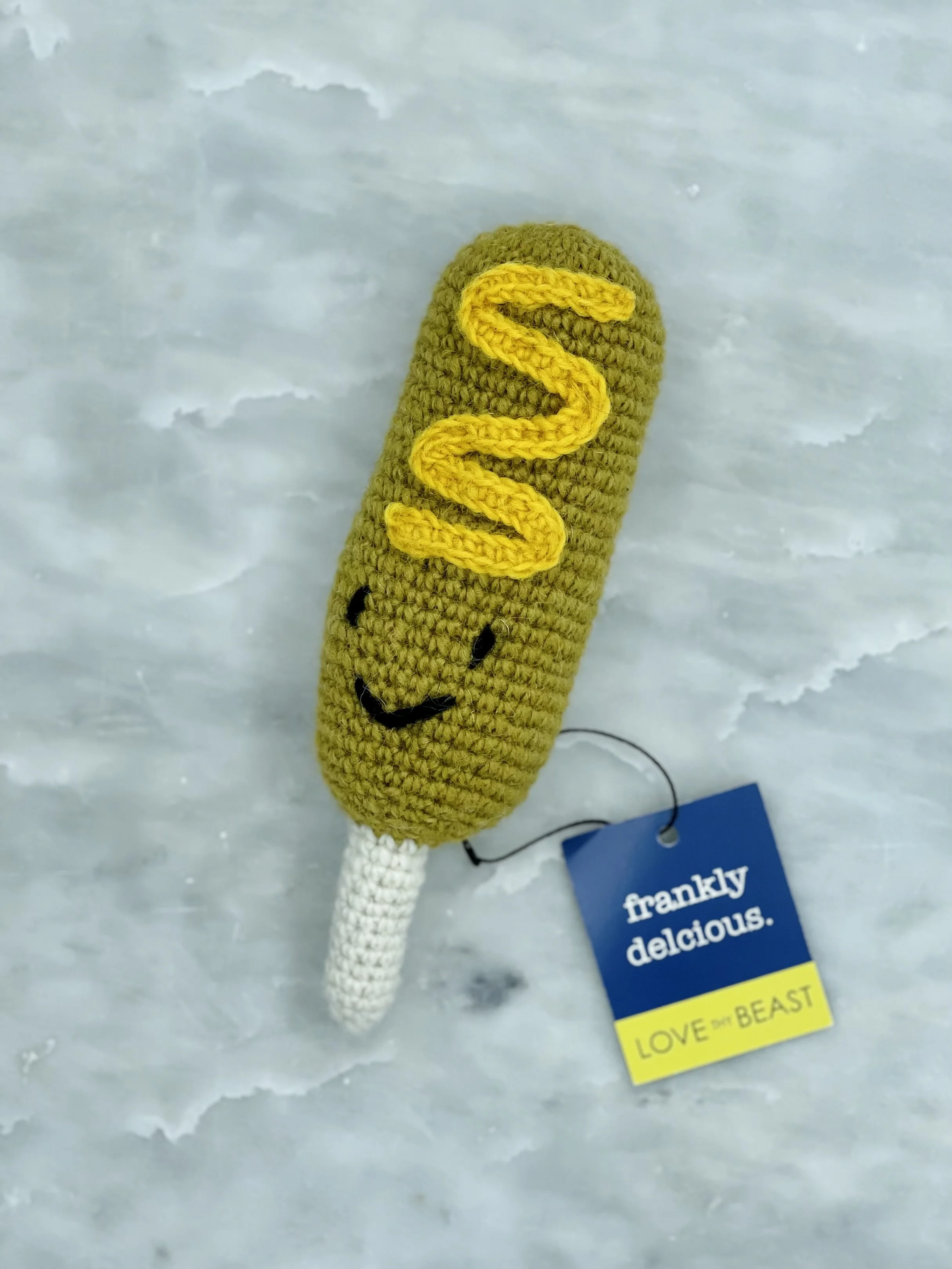 ice beast dog toy