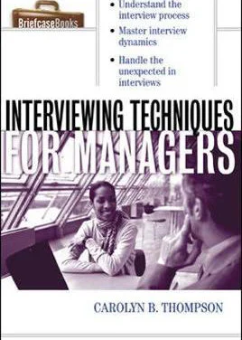 Interviewing Techniques For Managers