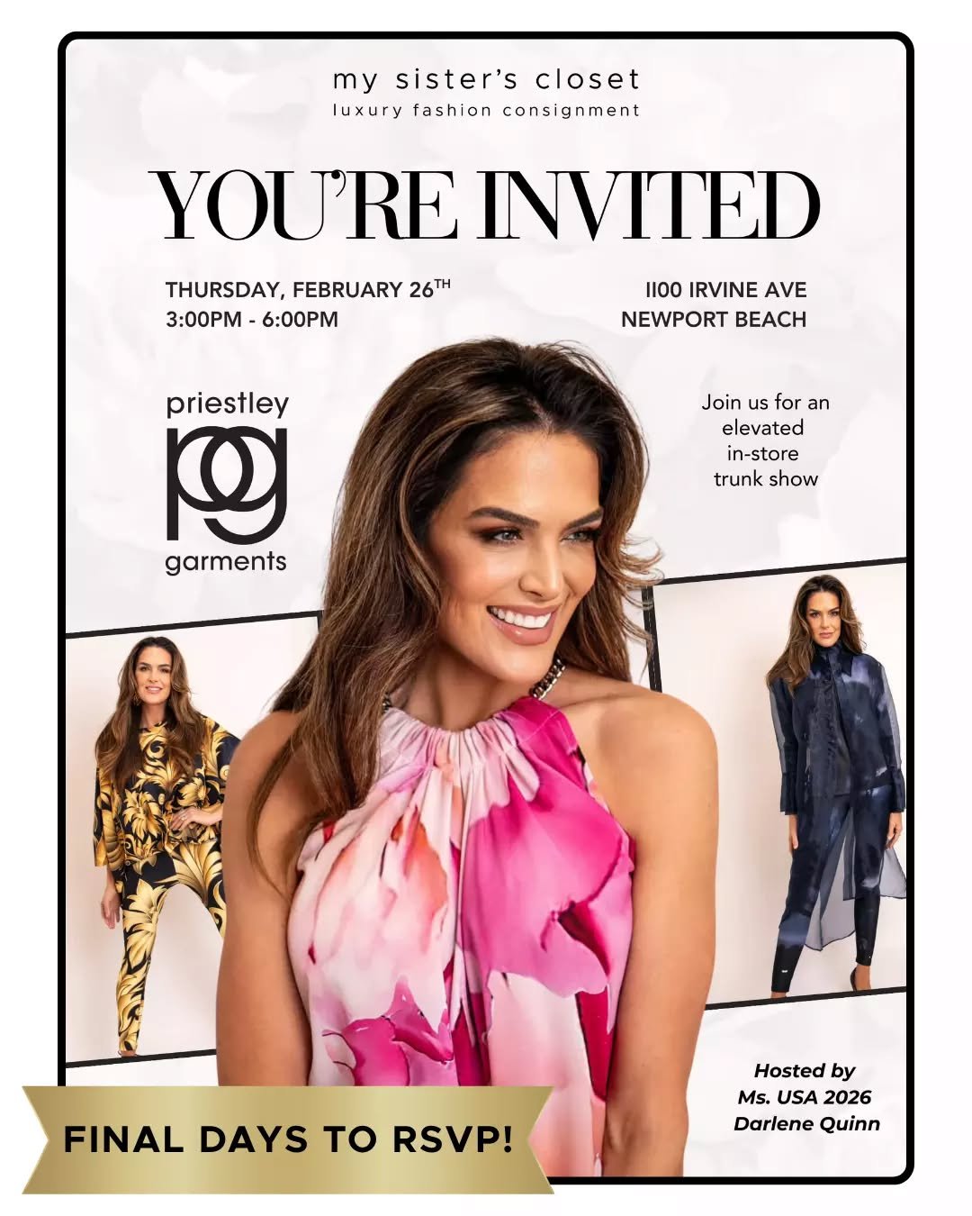 Please join us in welcoming Eco-Chic Consignments &mdash; the company behind @mysistersclosetdotcom
 @mysisters.attic  and @shopwellsuiteddotcom &mdash; as these iconic retail brands step into their next chapter of strategic growth and elevated digit