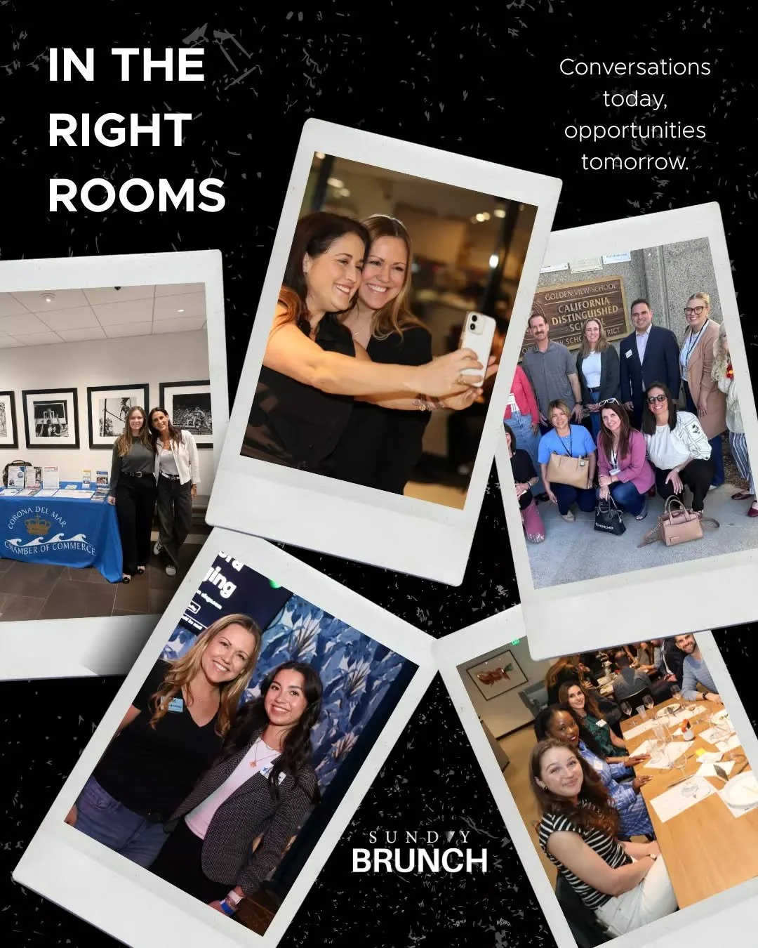 The right conversations open the right doors.

From Third Thursdays to Chamber events and expanding into the Austin, Texas scene, every interaction is approached with intention and a clear sense of where it can lead.

Networking is a skill and over t