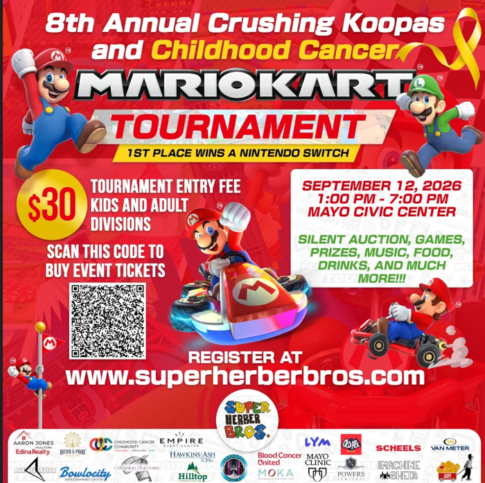 September 2026 ~ Mariokart Tournament