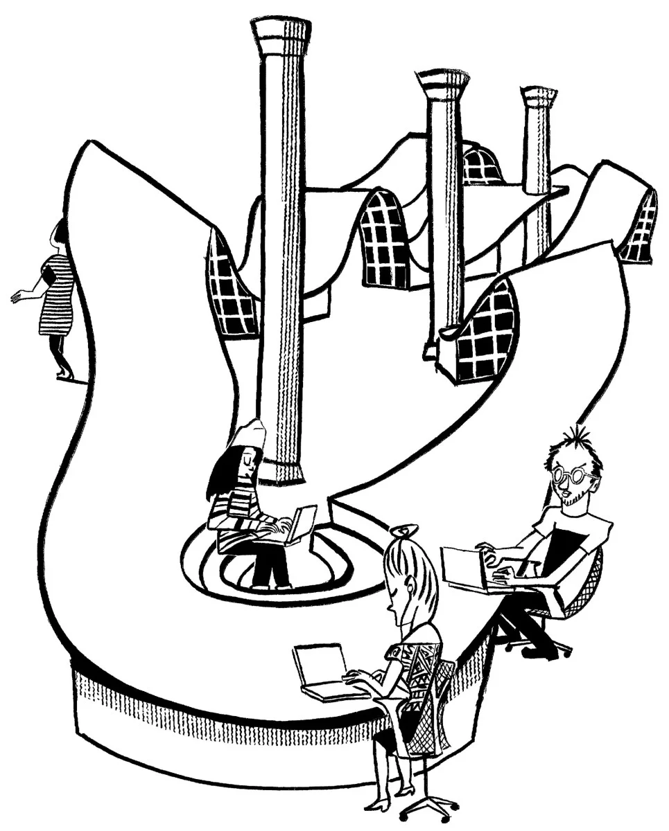 The Superdesk in The New Yorker