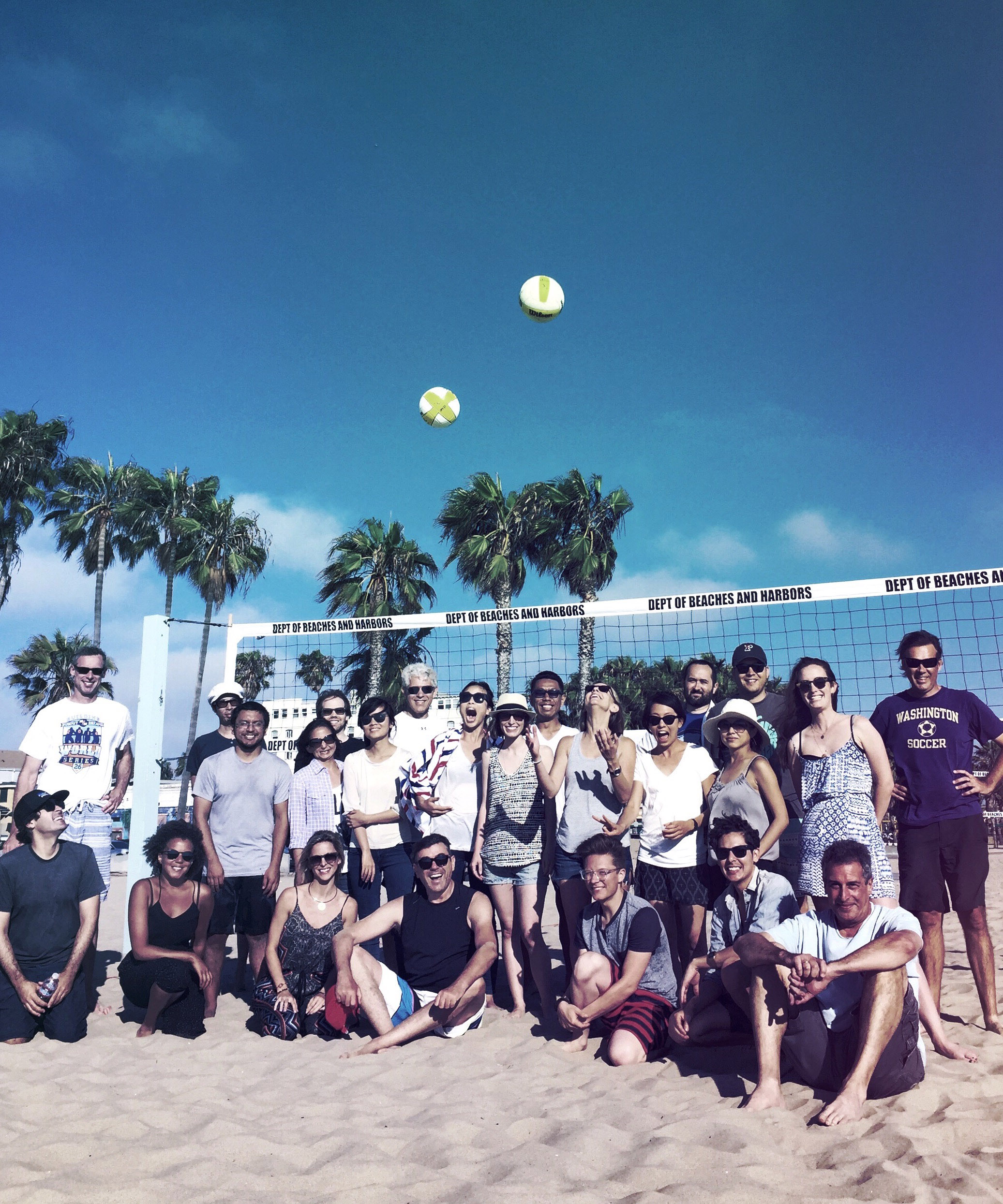 CWa celebrates the LA summer with a new beach volleyball schedule