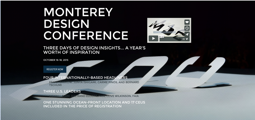 Monterey Design Conference 2015