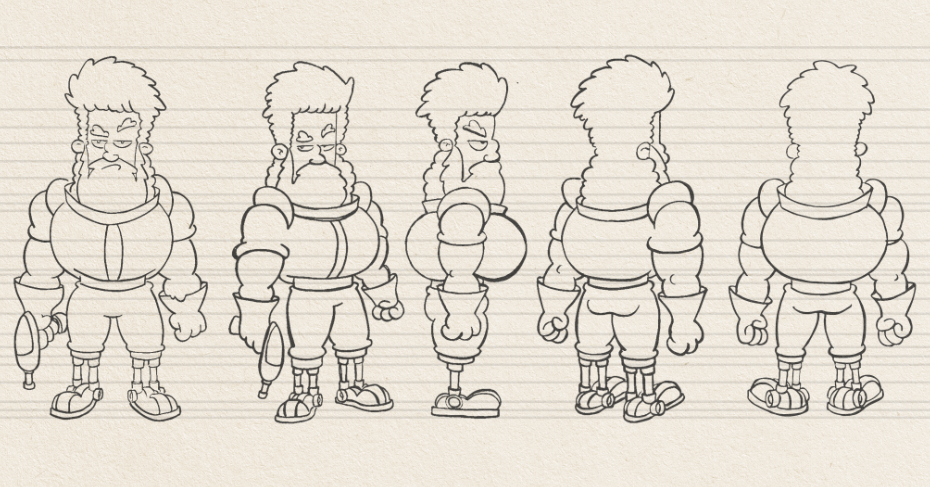 How to Create a Character Turnaround and Animate it — The AK Studio