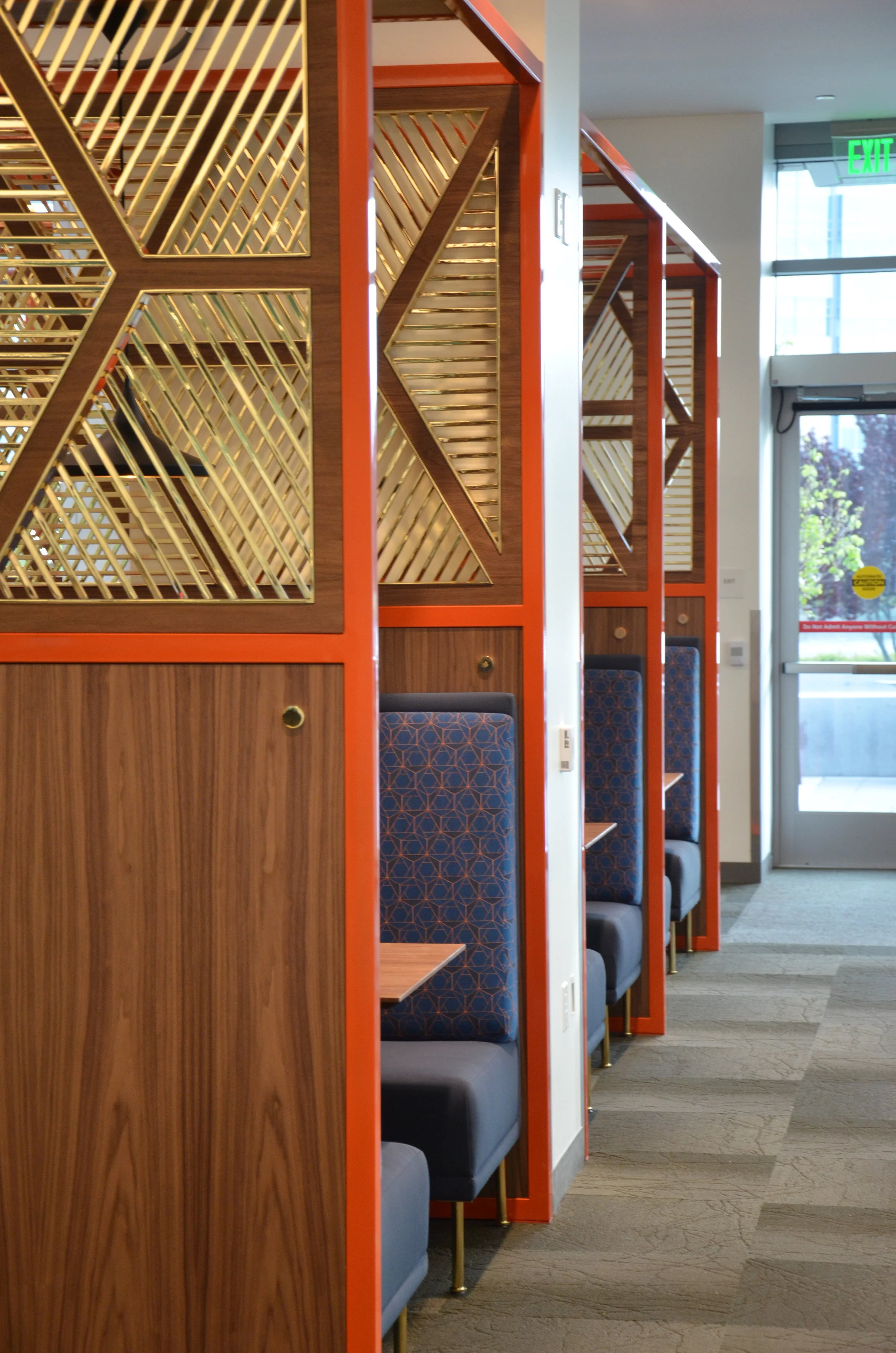  Jeffrey and his team lead the installation of this project, which required careful execution of details. The result was beautifully eye-catching and sets the tone for future renovations. 