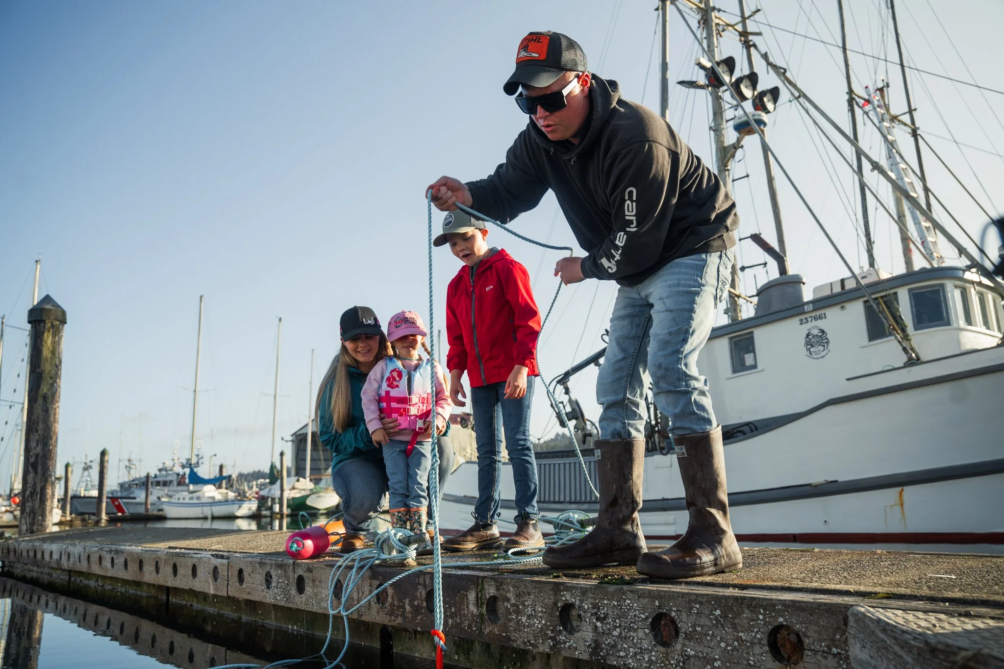Crabbing on the Oregon Coast