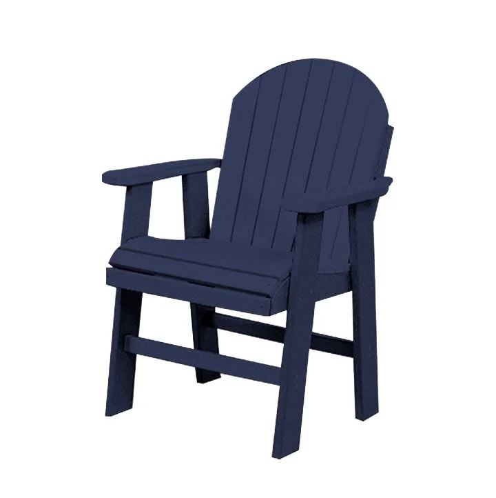 Table Height Poly Patio Chair | Patriot Blue
