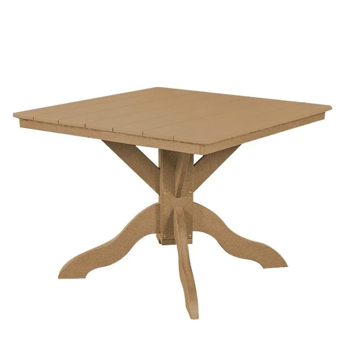 Poly Adirondack Dining Table | Cedar