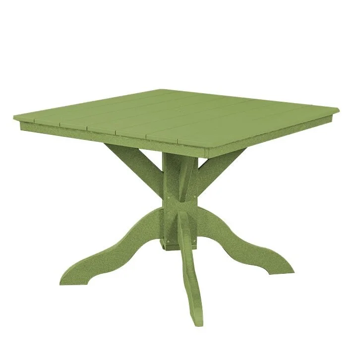 Poly Adirondack Dining Table | Lime Green