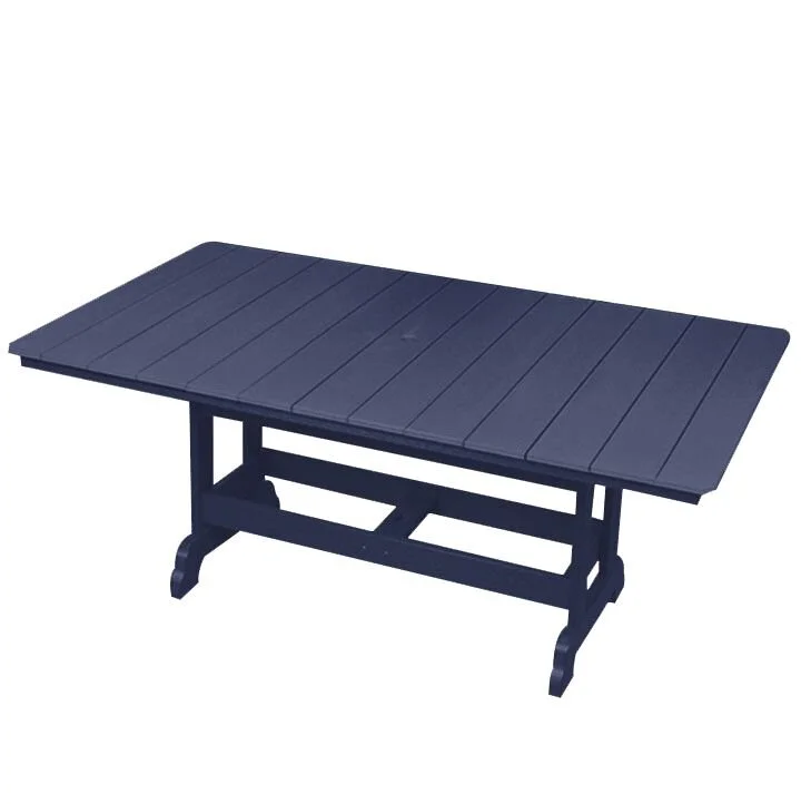 6' Dining Height Poly Adirondack Table | Patriot Blue