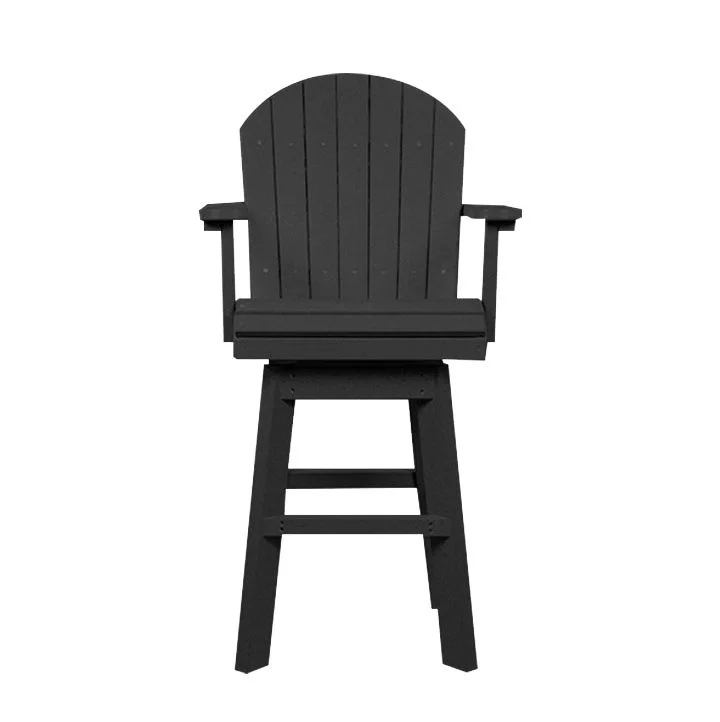 Bar Height Swivel Chair | Black