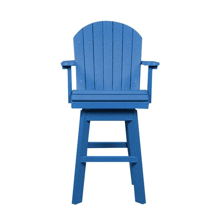 Bar Height Swivel Chair | Burns Blue