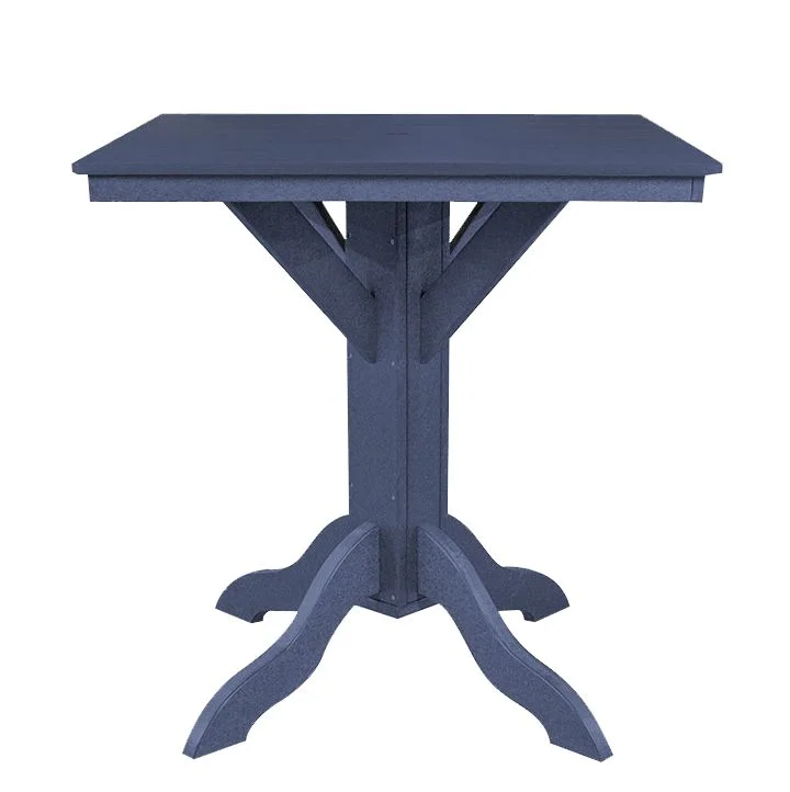 Bar Height Square Table | Patriot Blue