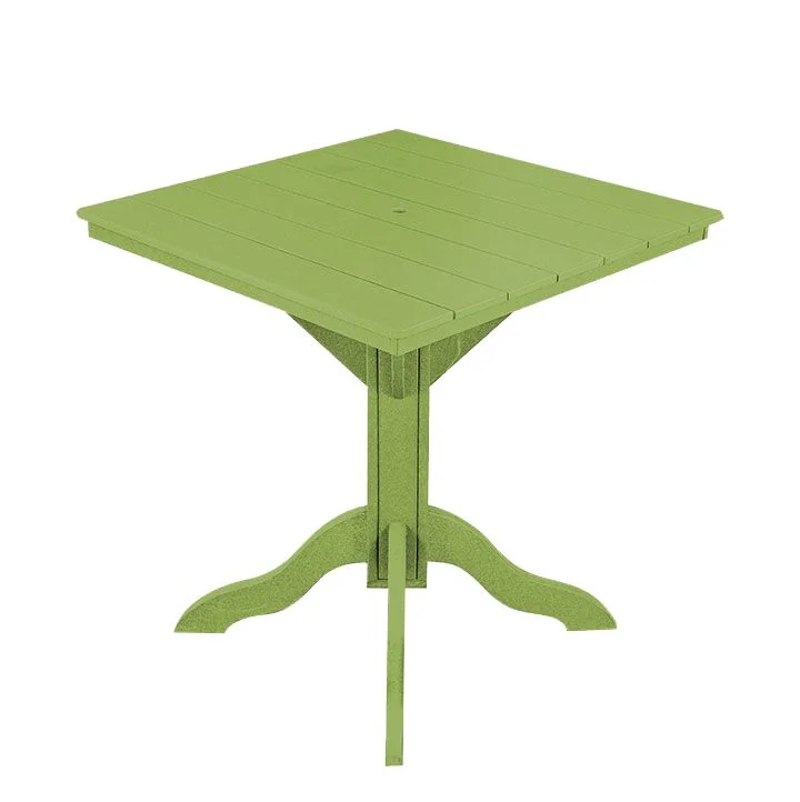 Counter Height Table | Lime Green