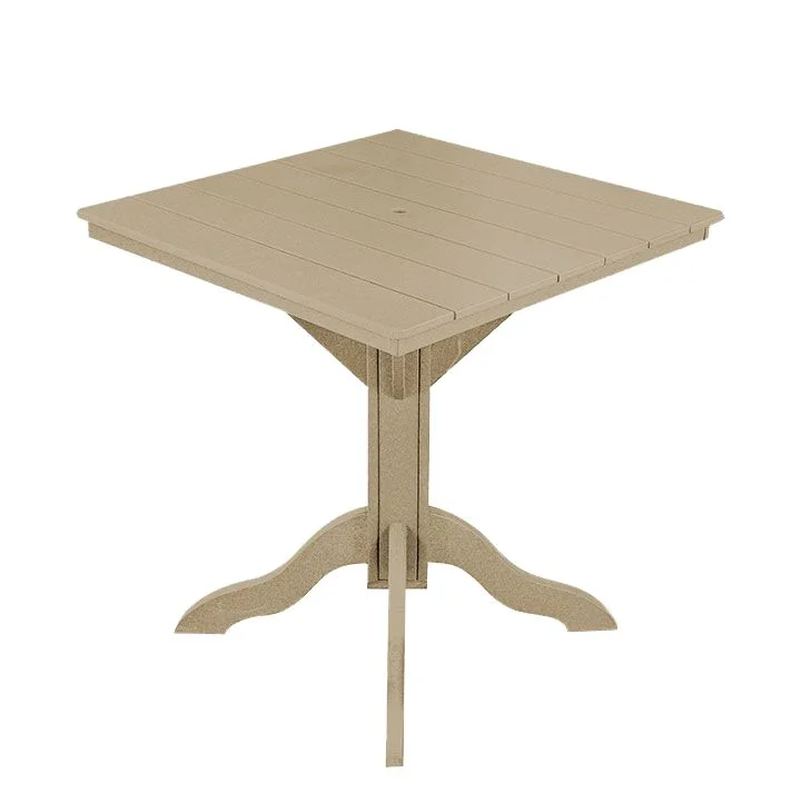 Counter Height Table | Weathered Wood