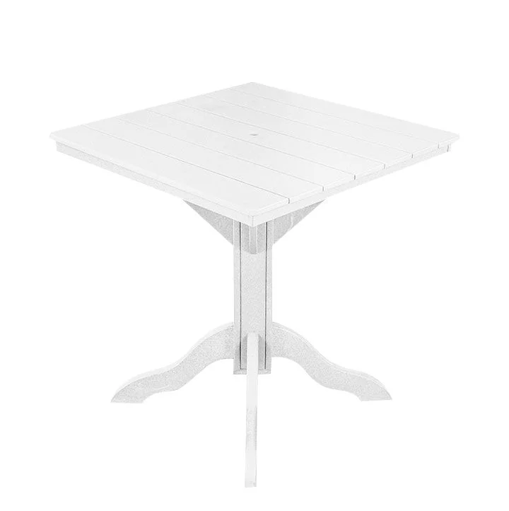 Counter Height Table | White