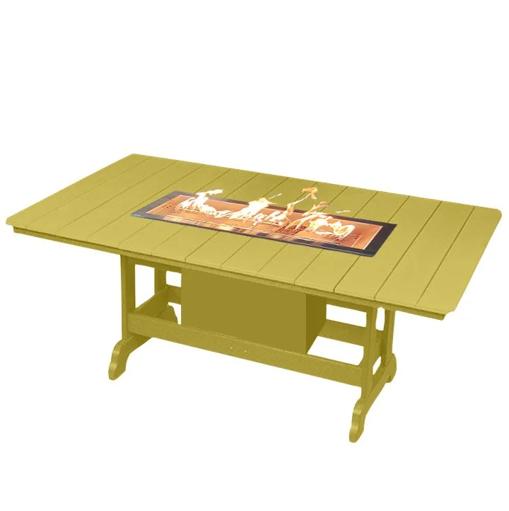 6ft Fire Table | Yellow