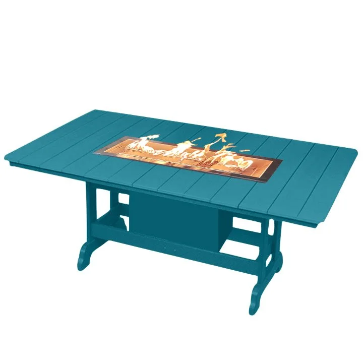 6ft Fire Table | Aruba Blue