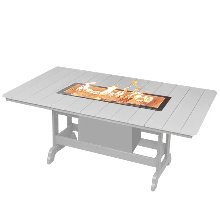 6ft Fire Table | Light Gray