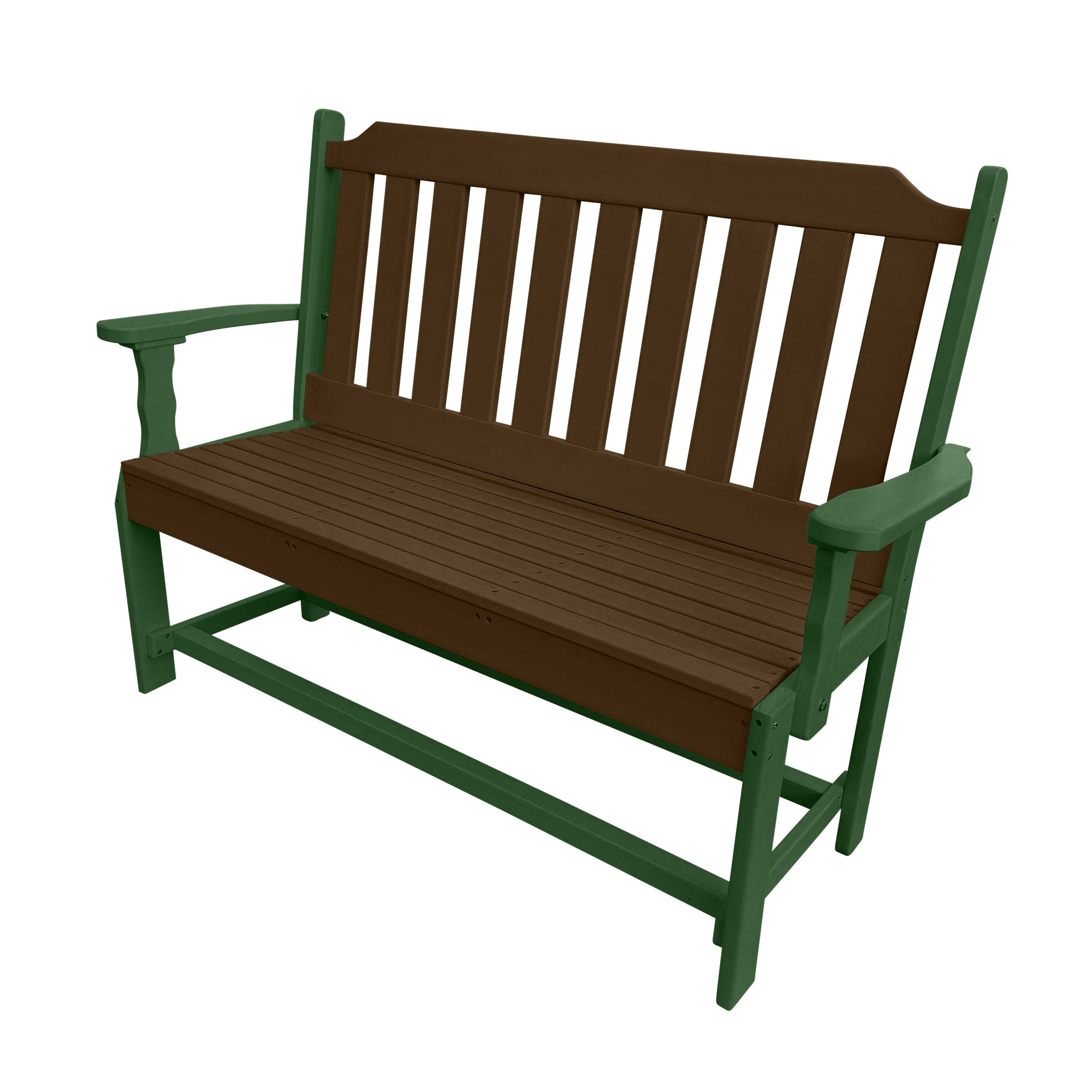 Garden bench | Multicolor (Brown on Woodland Green).jpg