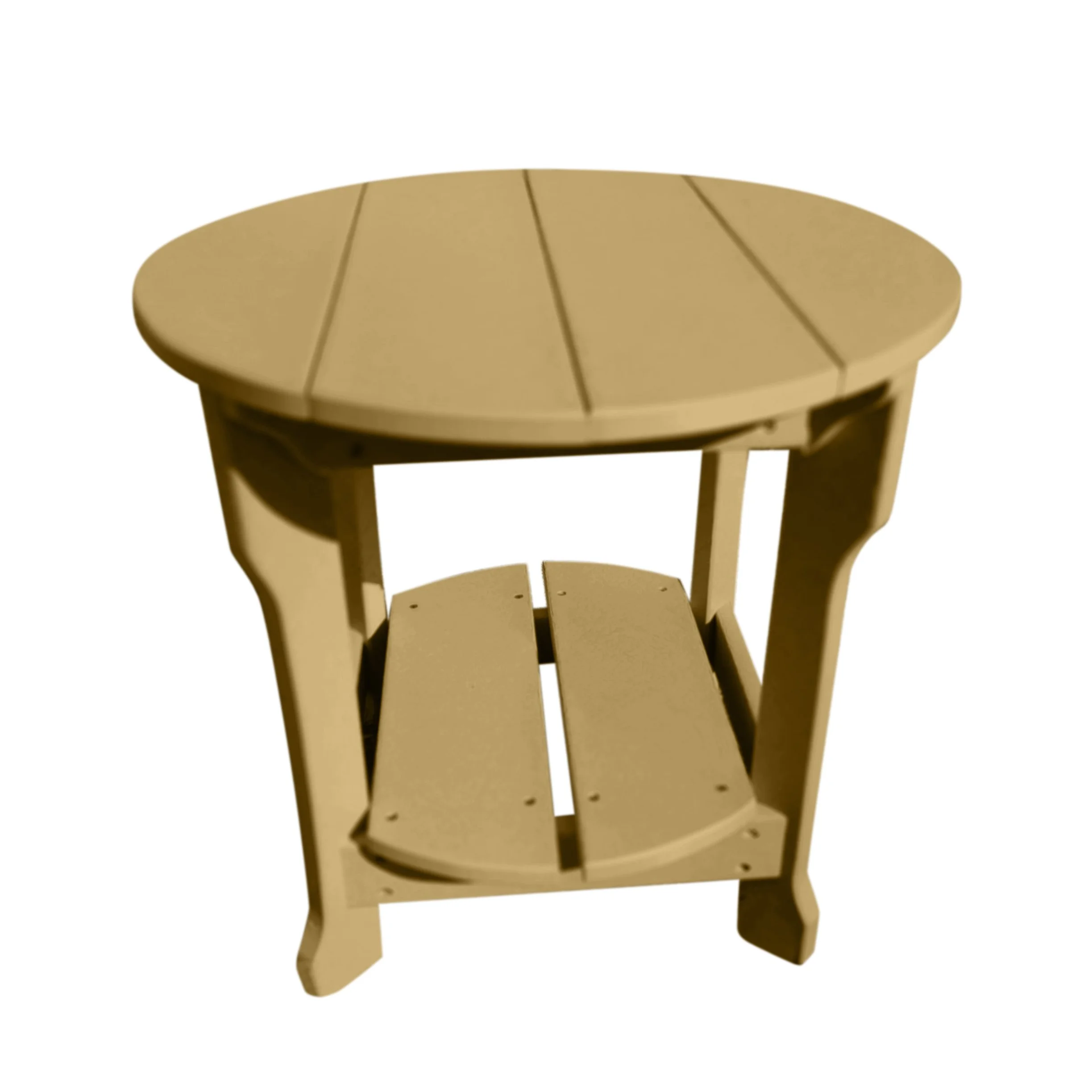 Round End Table | Cedar