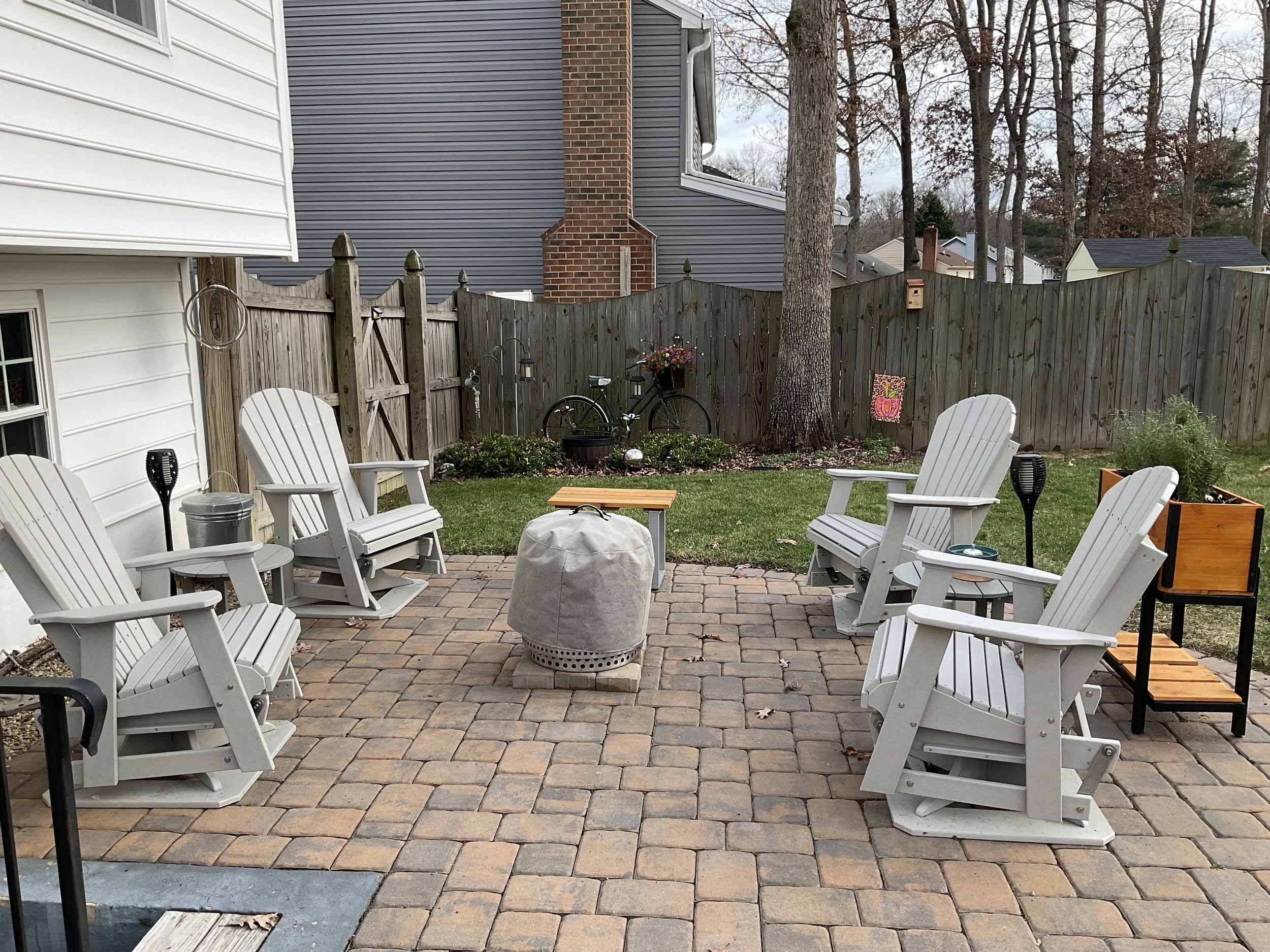 Swivel Gliders | Light Gray - Customer Photo.jpeg