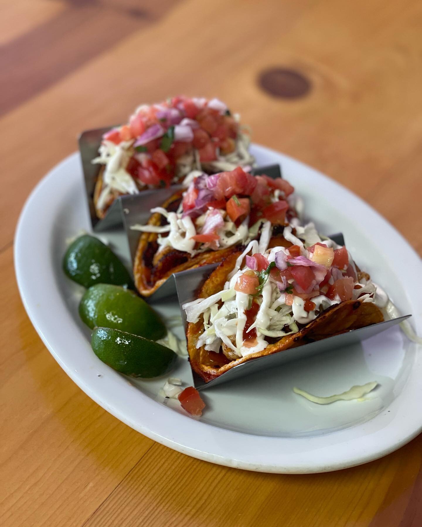 Happy Hour is ON!!! Stop by and get your hands on our new Vampiro Shrimp Tacos! 
.
.
.
.
#tacos #taco #shrimptaco #mexicanfood #seafood #happyhour #northcounty #sanmarcos #sanmarcosca #carlsbad #encinitas