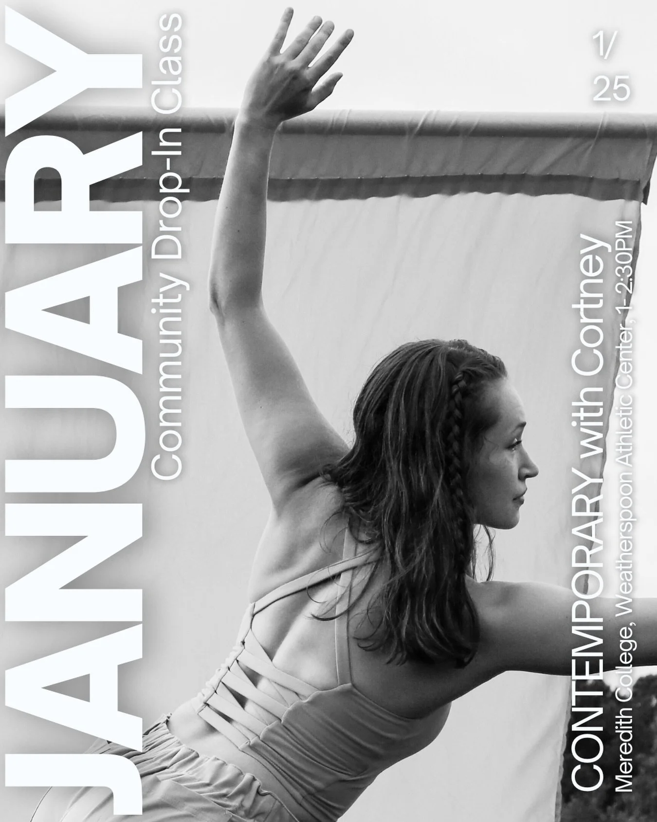 January Community Drop-In Class is HERE 😍

Craving some dynamic phrase work? Maybe a little strength training? Come dance with Company Member, Cortney Vartanian, for an unforgettable contemporary class to kick off your new year. 

See you on January