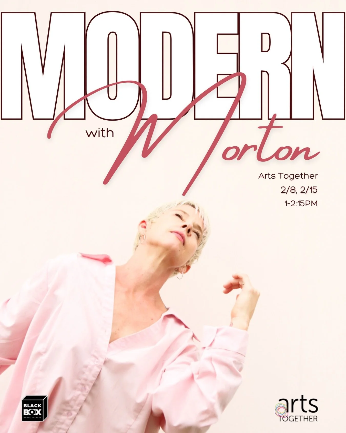 Modern with Morton is here for February 💝💖💝 

Two chances to take class with our fabulous founding company member, Natalie Morton, this month. Sign up at the link in the bio 💋💌

Photo by @anabellegracee 
#BBDT #BlackBoxDanceTheatre #RaleighDance