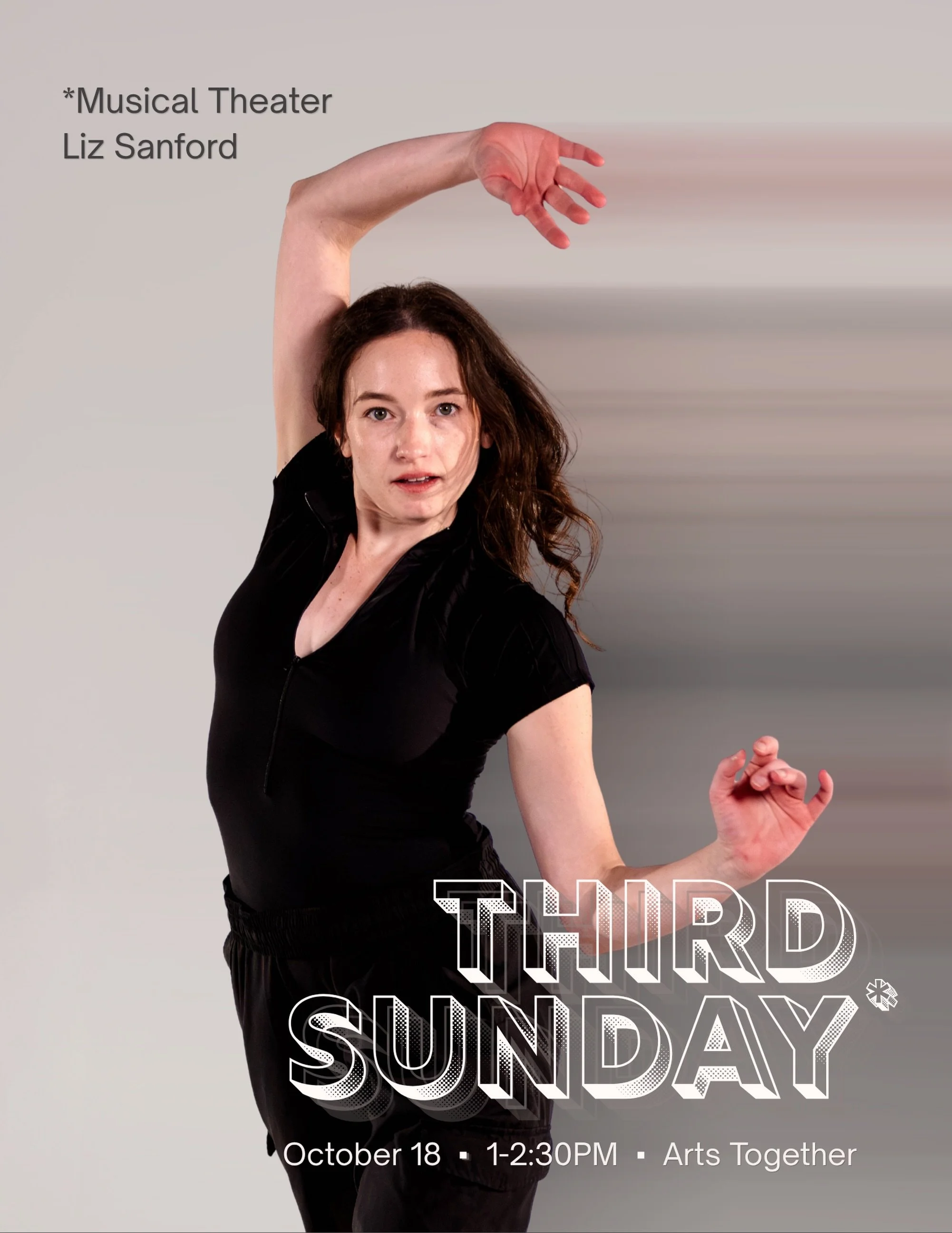 Just two weekends away from our October Third Sunday class with Company Member, Liz Sanford 🥳 

Kick ball change and chass&eacute; through the day with Liz in her favorite dance style: musical theater! Expect high heart rates, sunny dispositions, an