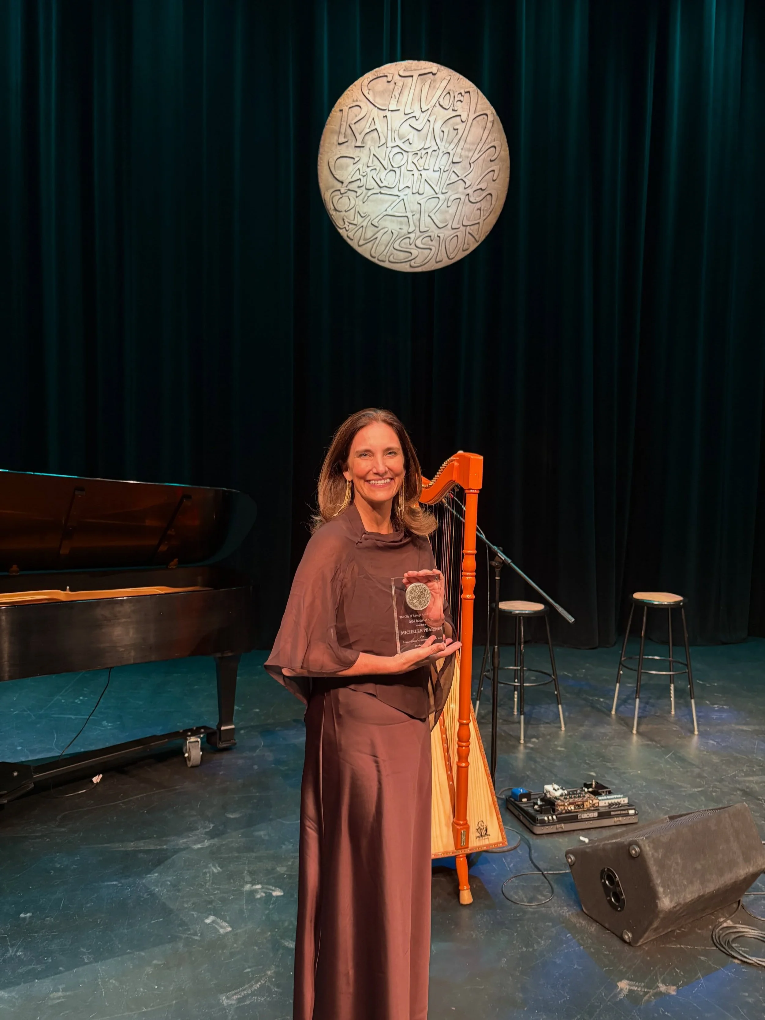 Congratulations to Michelle Pearson, Artistic Director of Black Box Dance Theatre, on receiving the 2026 Raleigh Medal of Arts Award 🌟

Thank you to the City of Raleigh for recognizing our AD, and congratulations to all of the amazing awardees! 

#R