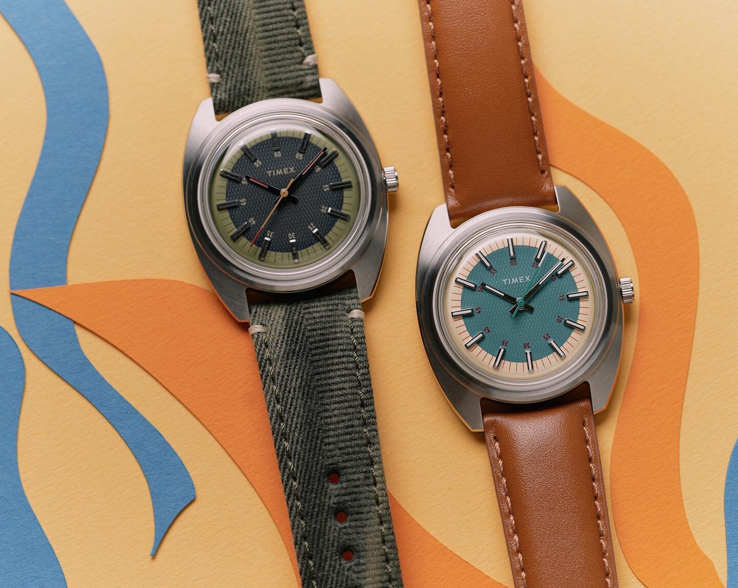 Introducing the Timex x Worn &amp; Wound WW75, the first collaboration between @wornandwound and @timex.

Bold, beautiful, and a hell of deal for just $199, these watches ooze the wild, and creative era of 70s Timex.

I had the privilege of hanging o