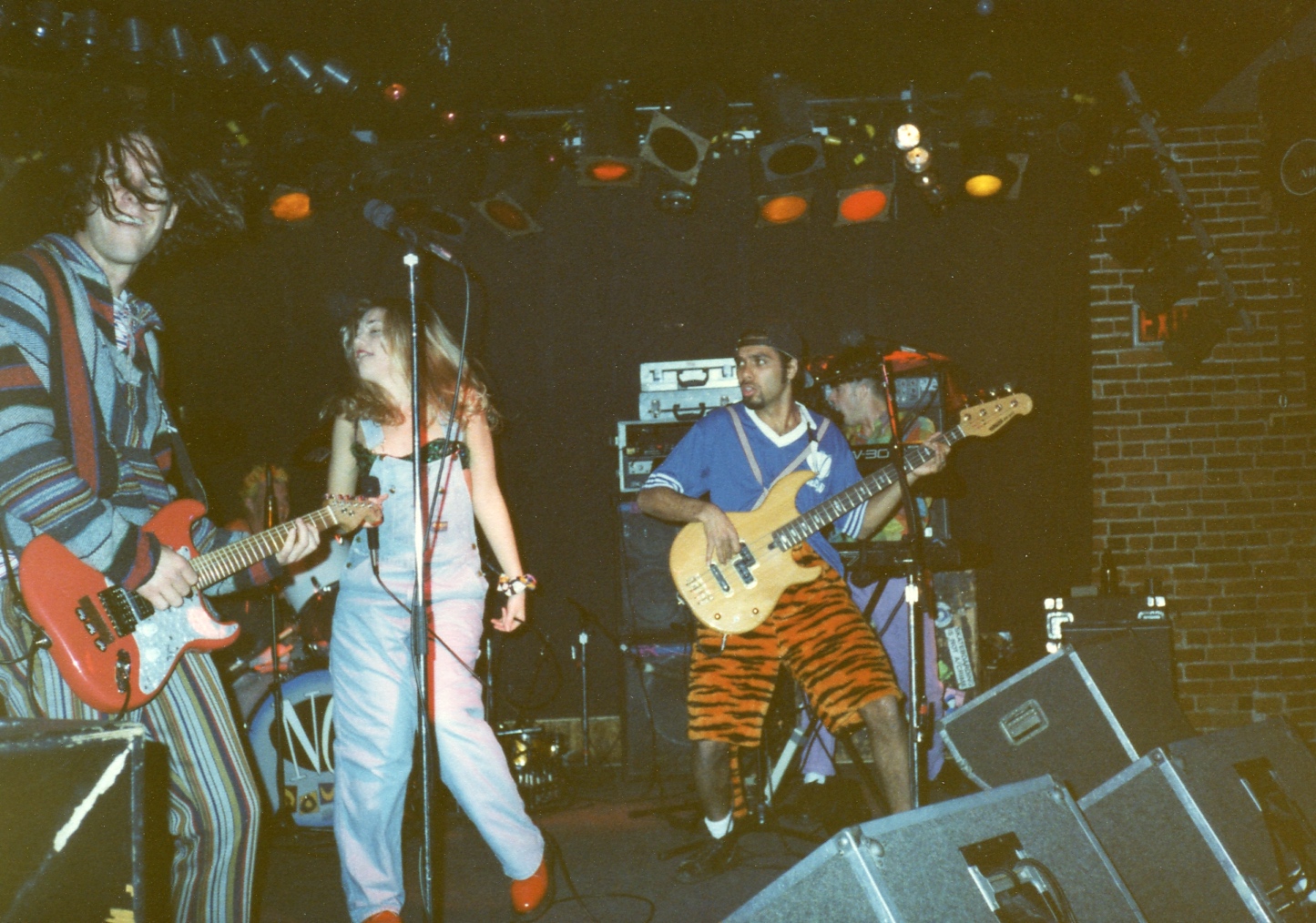 Oh man what am I wearing? I can’t remember what club this was but I’m guessing its 1992. Digging Tony’s tiger shorts, Gwen made us each a pair and unfortunately somehow mine got lost.