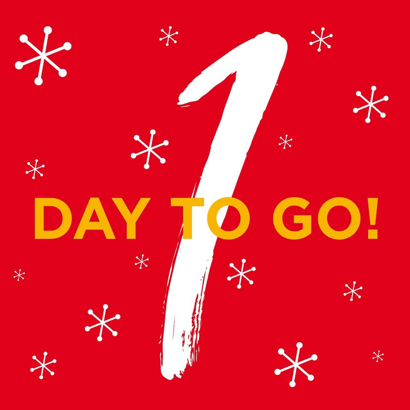 ALMOST TIME&hellip;
You know what&rsquo;s coming! We can&rsquo;t wait to see you all there FROM 10AM tomorrow! May the final countdown begin&hellip;

The weather is looking fabulous and there&rsquo;s so much to look forward to:

- Over 60 unique stal