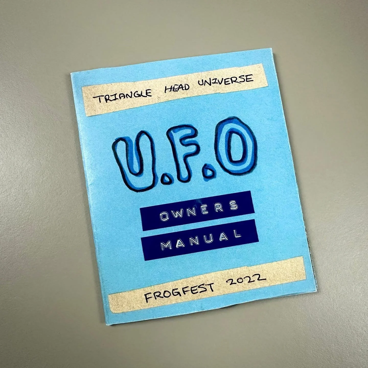 Through space, time, and alternate dimensions we are excited to announce that our official UFO OWNER’S MANUAL is now available in our online shop! Inside you’ll discover a multimedia collage of everything you need to know about taking car