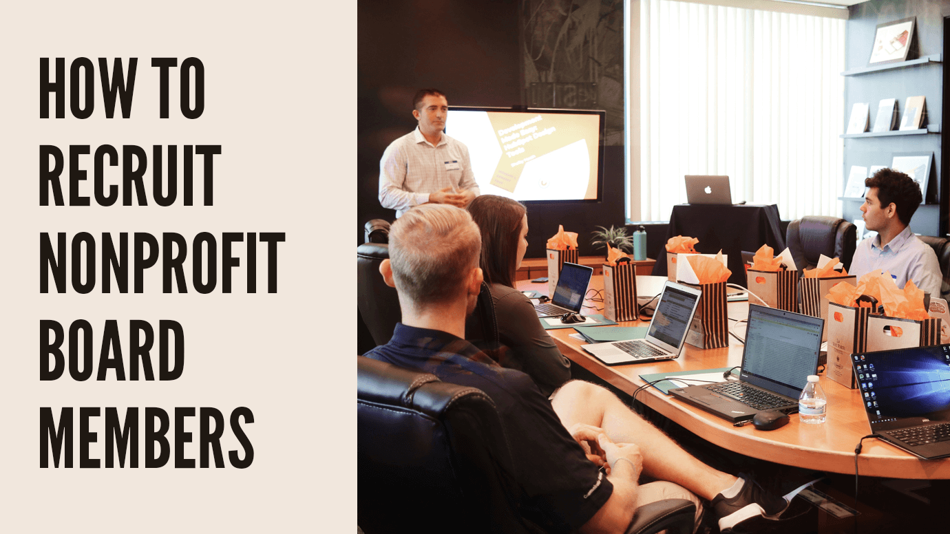 How to Recruit Board Members for Your Nonprofit