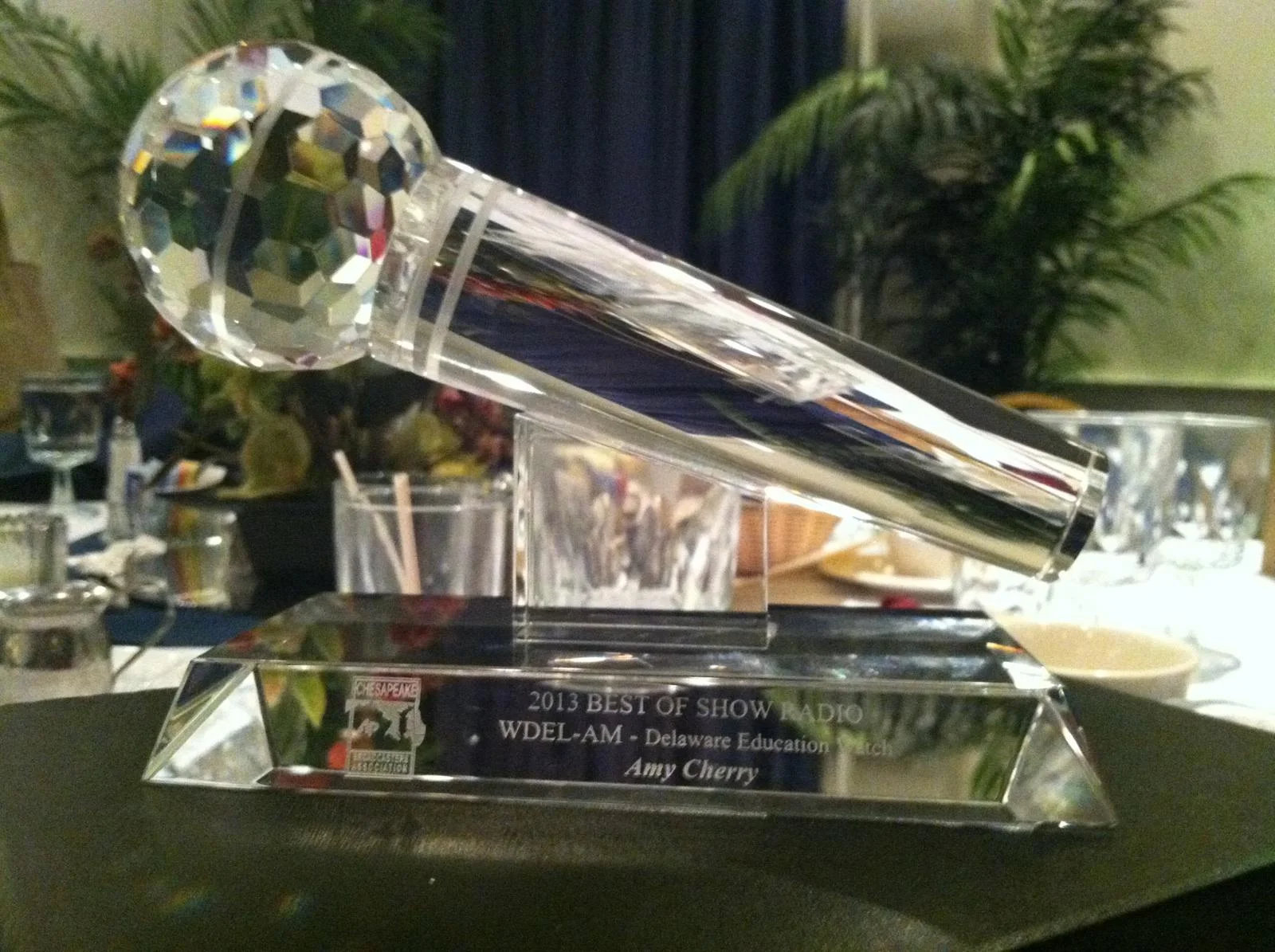 Amy Cherry wins “Best of Show” in the Mid-Atlantic region for her reporting at Associated Press awards in 2013.