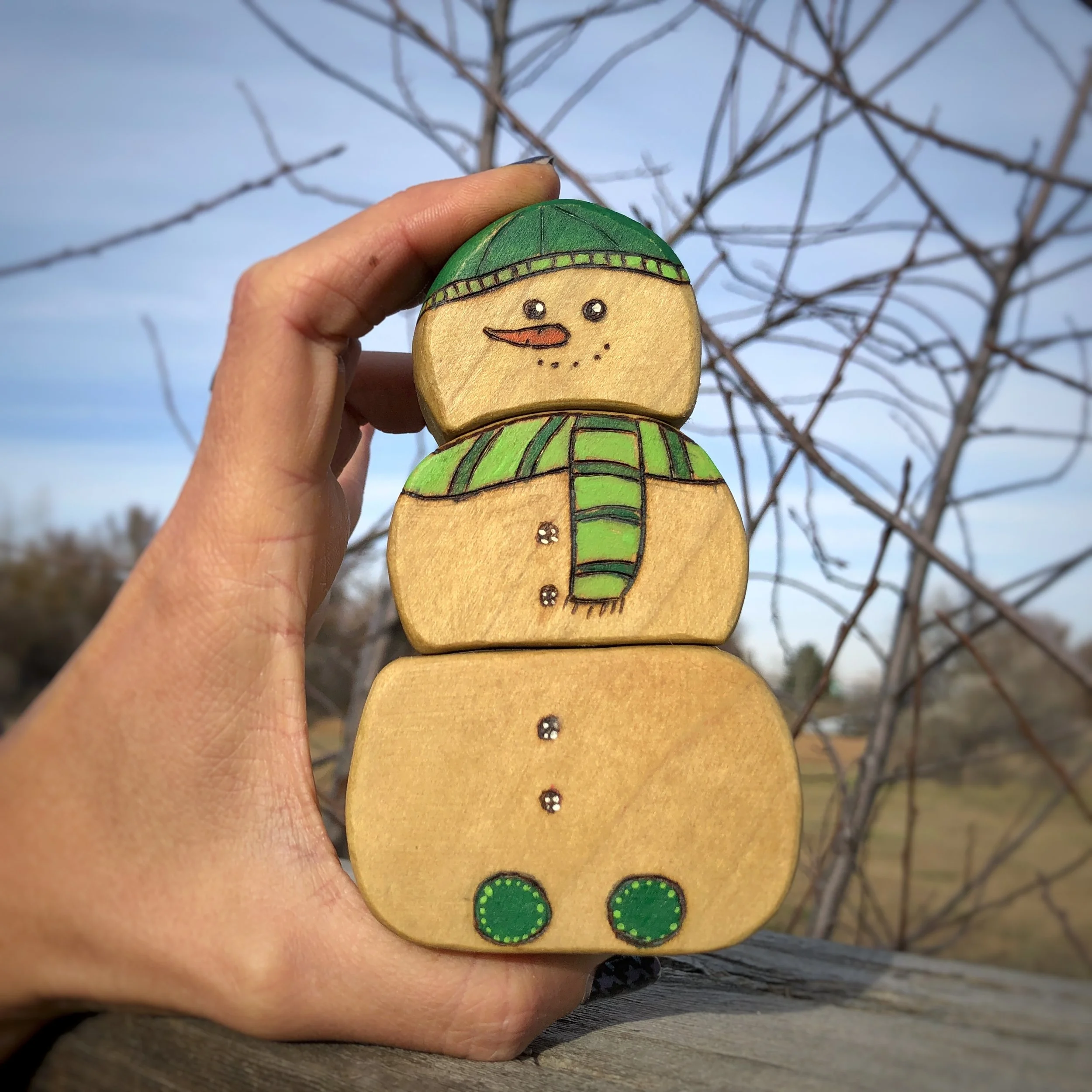 Stacking Snowman version 2