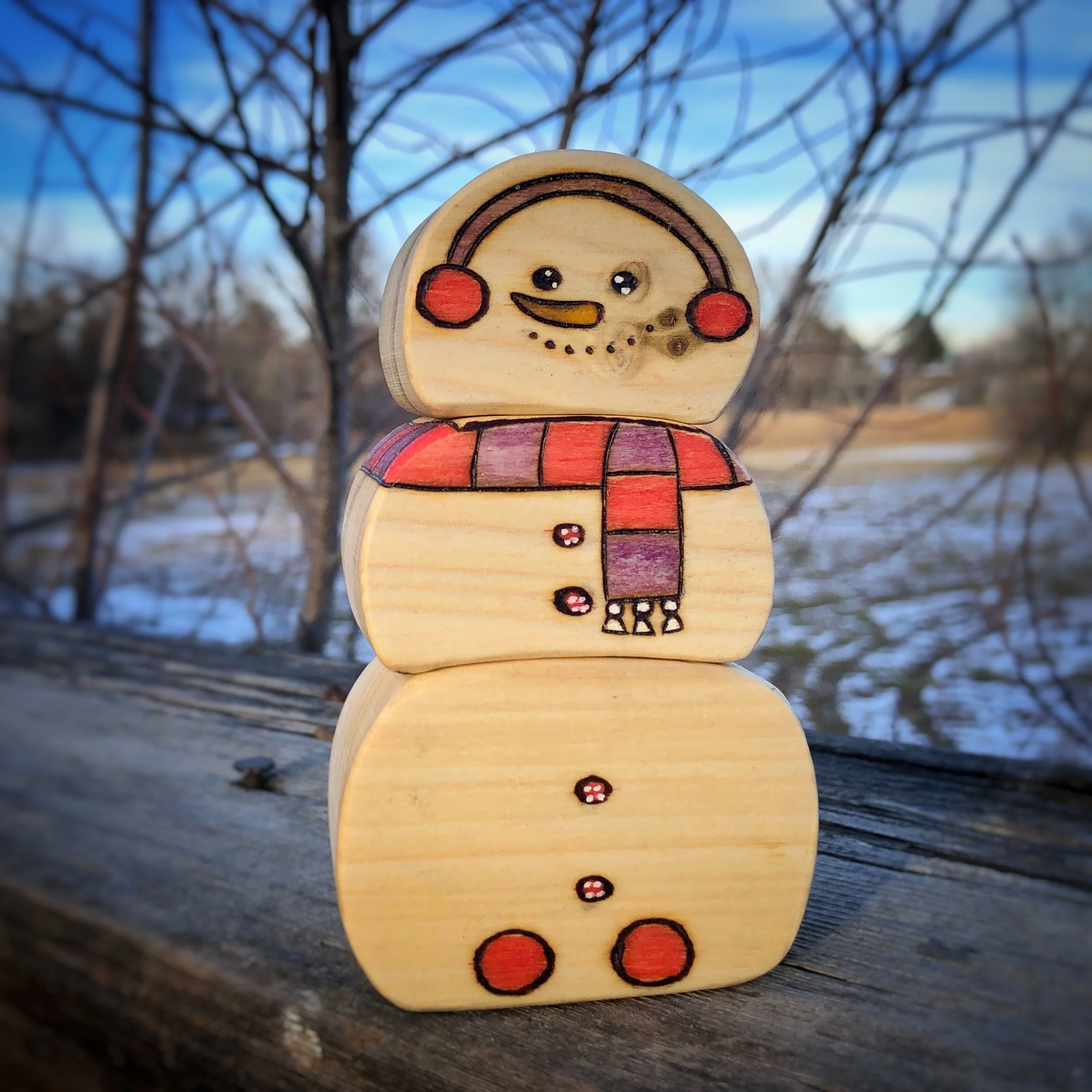 Stacking Snowman version 8