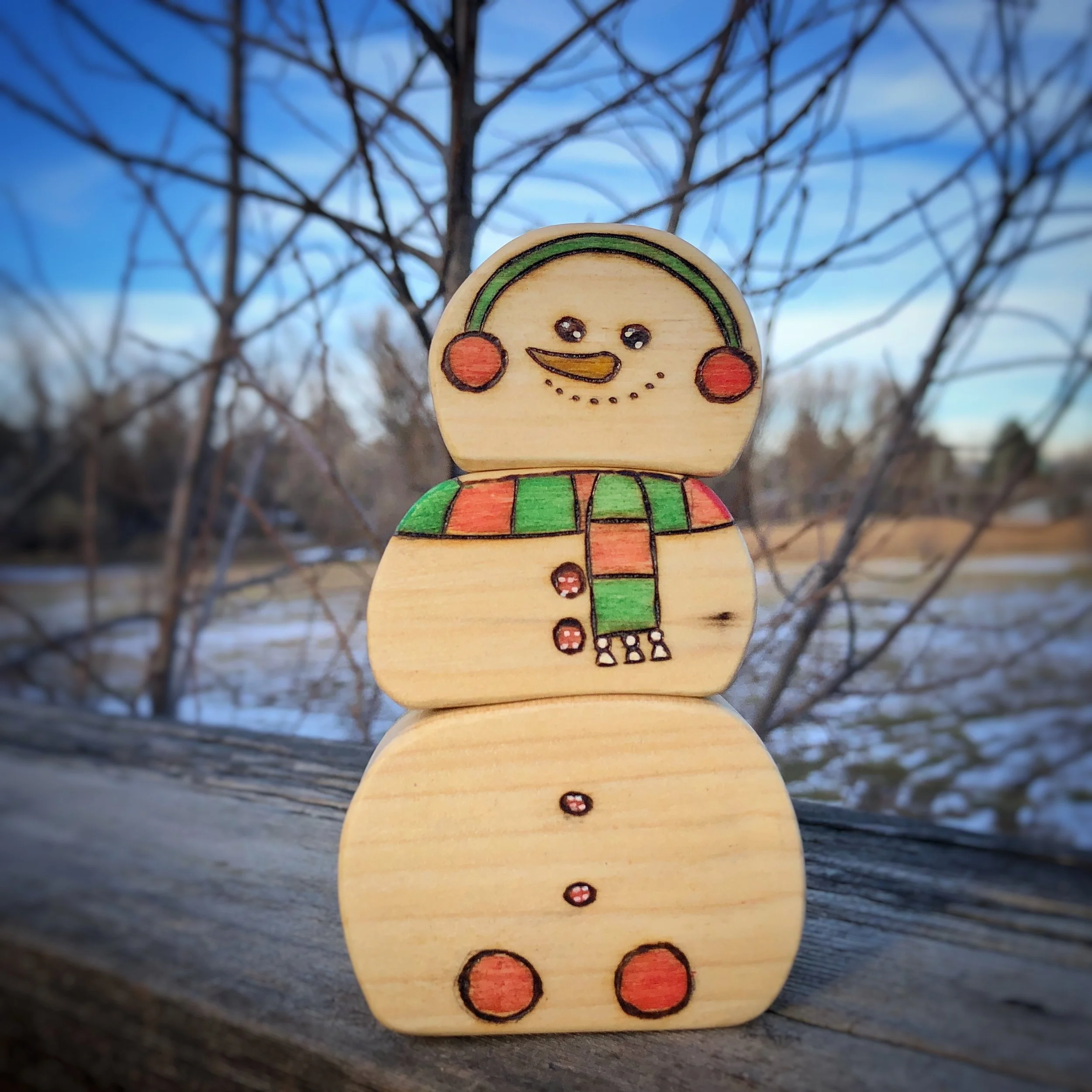 Stacking Snowman version 9