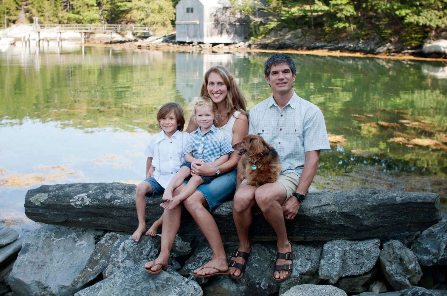 Family Photos at Back Cove